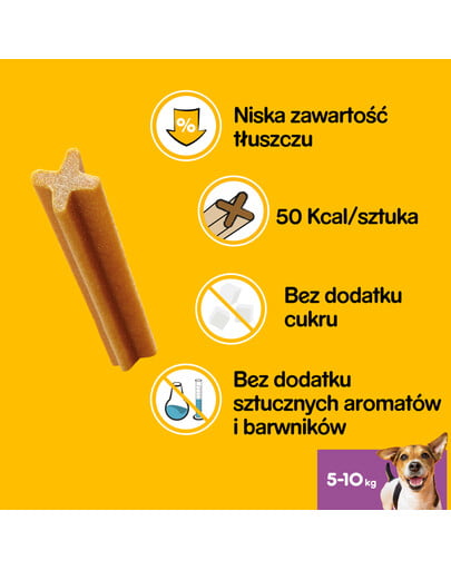 PEDIGREE DentaStix (kleine Rassen) Zahnsnack für Hunde 28 Stk. - 4x 110g