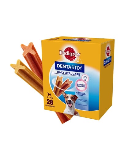 PEDIGREE DentaStix (kleine Rassen) Zahnsnack für Hunde 28 Stk. - 4x 110g