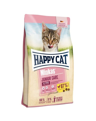 HAPPY CAT Minkas Junior Care Geflügel  10 kg