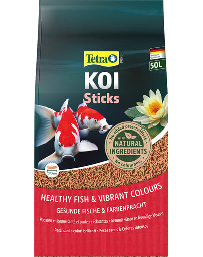 TETRA Fischfutter Pond KOI Sticks 50 L