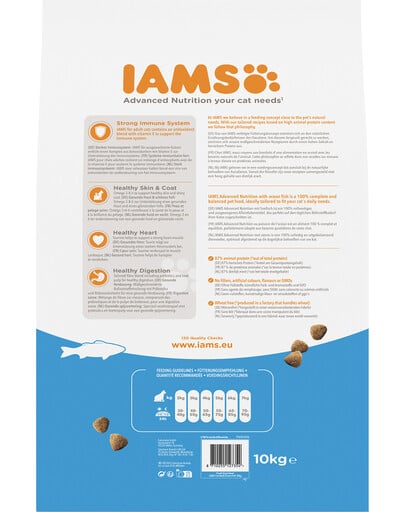 IAMS for Vitality Katzenfutter mit Seefisch 10 kg