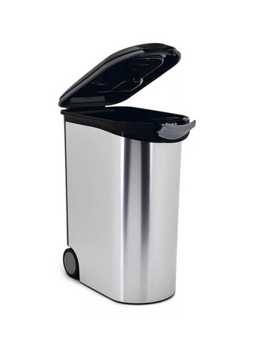 CURVER Futter-Container 20kg / 54L Metal schwarz/Silber 49,3 x 27,8 x 60,5 cm