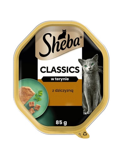 SHEBA Classics in Terrine mit Wildfleisch 22x85 g