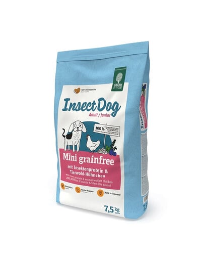 GREEN PETFOOD InsectDog Mini Grainfree 7,5 kg