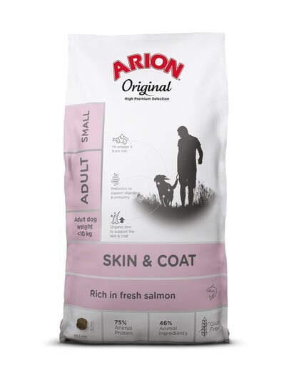 ARION Original Skin & Coat Adult Small Salmon Rice 2 kg