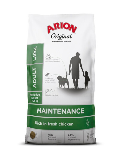 ARION Original Maintenance Adult Large Chicken Rice 12 kg