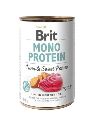 BRIT Mono Protein Tuna & Sweet Potato 400 g Monoprotein Karmatta und Yamswurzel