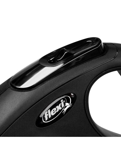 FLEXI New Classic S Seilleine 8 m Schwarz