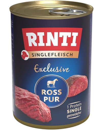 RINTI Singlefleisch Exclusive Horse Pure Monoprotein Pferd 6x400 g