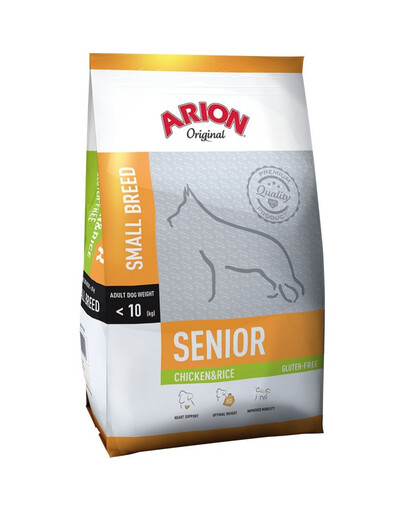 ARION Original Small Senior Chicken & Rice 7,5 kg