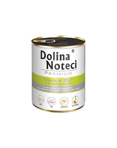 DOLINA NOTECI Premium Gans mit Kartoffeln 800g