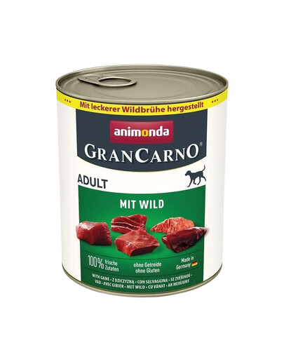 ANIMONDA Grancarno Adult Wildbret 800 g