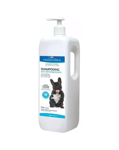 FRANCODEX Shampoo für Hunde Anti-Juckreiz 1L