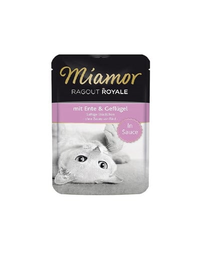 MIAMOR Ragout Royale Ente mit Huhn in Sauce 100 g