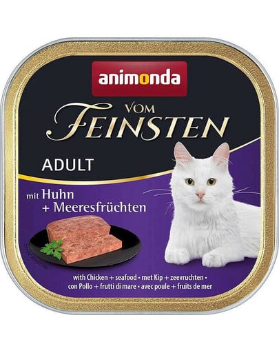 ANIMONDA vom Feinsten Adult Hühnerfleisch und Meeresfrüchte 100g