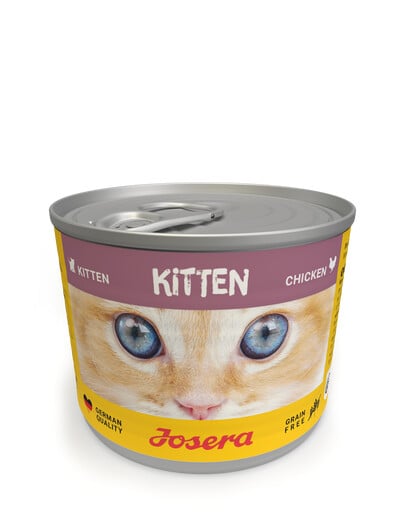 JOSERA Kitten Huhn Nassfutter für Kätzchen 200g