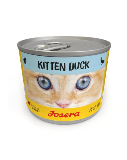 JOSERA Kitten Ente Nassfutter für Kätzchen 200g