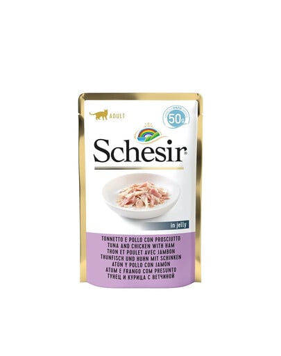 SCHESIR Thunfisch mit Huhn und Schinken 50g