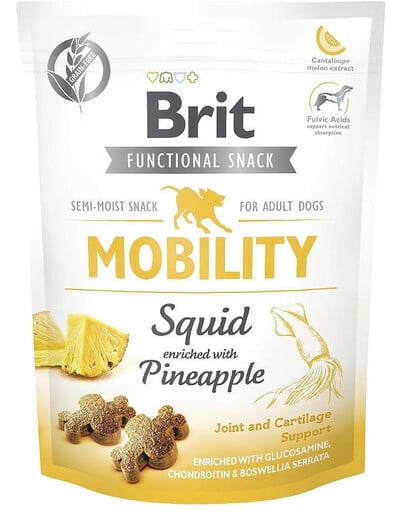 BRIT Care Dog Functional Snack Mobility Squid 150g