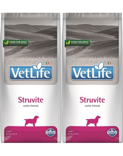 FARMINA Vet Life Struvite Hund 12 kg x 2