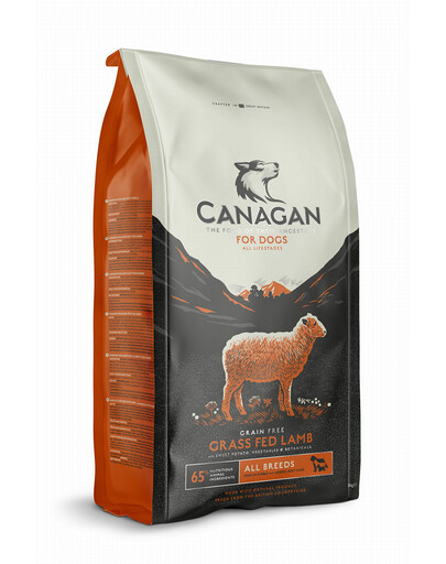 CANAGAN Dog Lamb Trockenfutter für Hunde Lammfleisch 12 kg