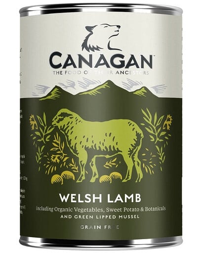 CANAGAN Welsh Lamb Nassfutter für Hunde 400 g