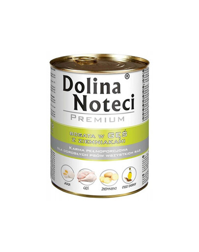 DOLINA NOTECI Premium Gans mit Kartoffeln 400g