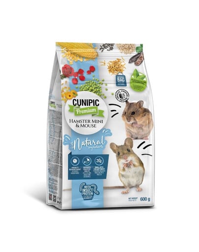 CUNIPIC Premium Hamster mini Mouse 600g