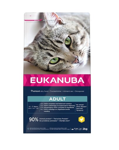 EUKANUBA Cat Adult All Breeds Top Condition Huhn & Leber 2 kg