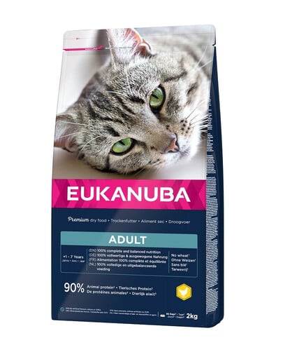 EUKANUBA Cat Adult All Breeds Top Condition Huhn & Leber 2 kg