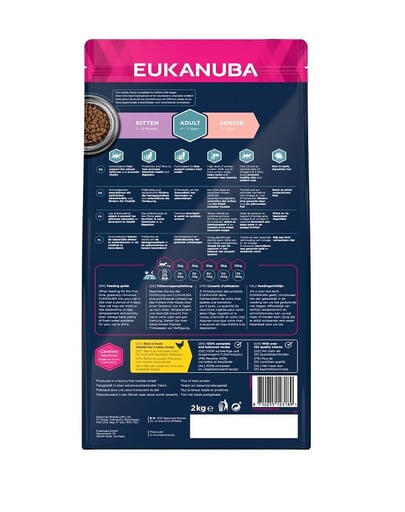 EUKANUBA Cat Adult All Breeds Top Condition Huhn & Leber 2 kg