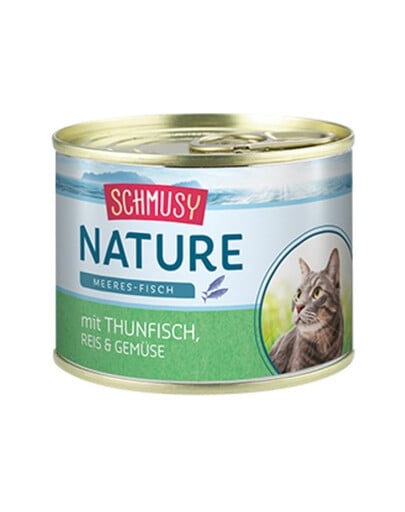 SCHMUSY Nature Thunfisch mit Gemüse in Gelee 185 g