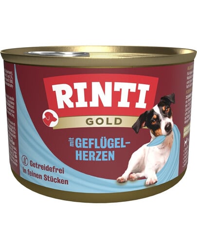 RINTI Gold Mini Mix Geschmacks kleine Rasse 12x185 g