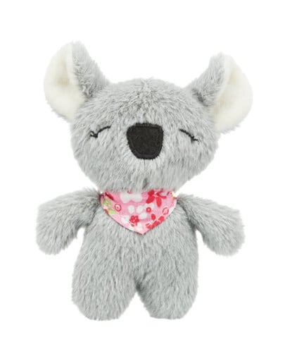 TRIXIE Koala Spielzeug, für Katzen, Plüsch, 12 cm, mit Katzenminze