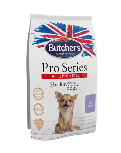 BUTCHER'S ProSeries Dog Trockenfutter mit Lammfleisch 3x800 g