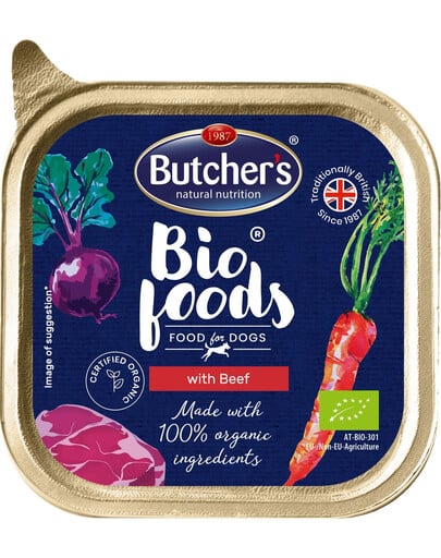 BUTCHER'S Bio Foods Rindfleischpastete 11 x 150 g