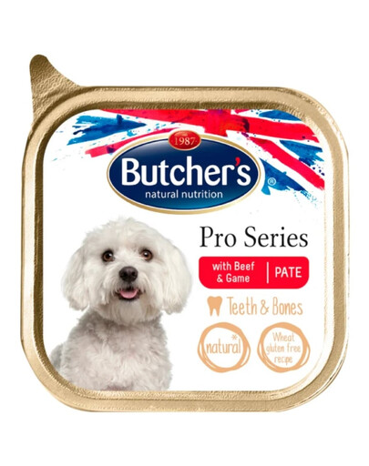 BUTCHER'S Pro Series Rinder- und Wildpastete 150 g