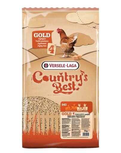 VERSELE-LAGA Country's Best Gold 4 Gallico Pellet 5kg