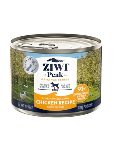 ZIWIPEAK Dog Original Series Huhn Nassfutter für Hunde 170 g