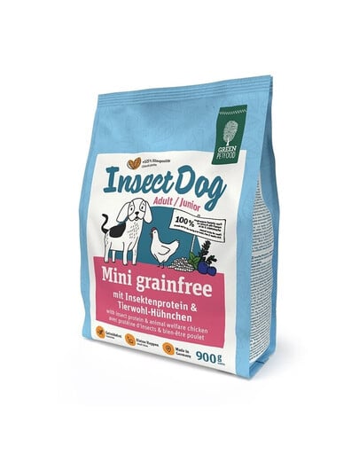 GREEN PETFOOD InsectDog Mini 5x900g