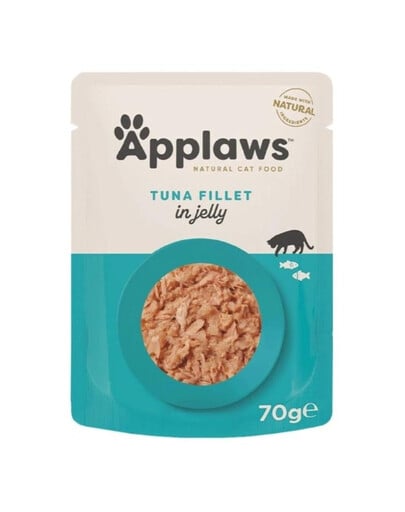 APPLAWS Cat Pouch Thunfischfilet in Gelee 70 g