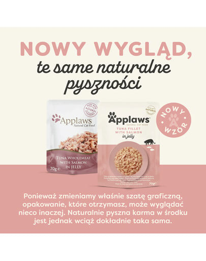 APPLAWS Cat Adult Pouch in Jelly 70 g katzennassfutter in Gelee