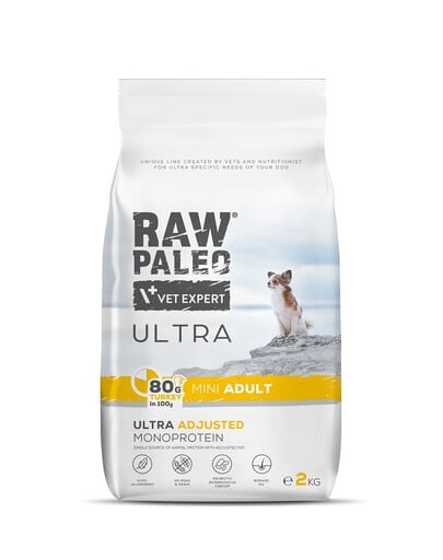 RAW PALEO Ultra Turkey Mini Adult 2kg