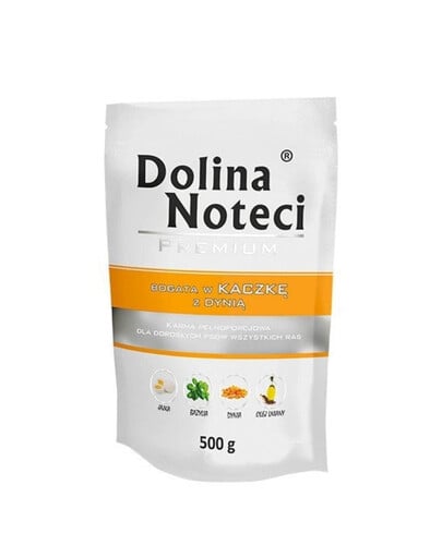 DOLINA NOTECI Premium Reich an Ente und Kürbis 10 x 500 g