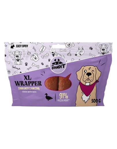 MR. BANDIT Wrapper XL Entenwickel für Hunde 500 g