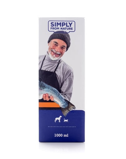 SIMPLY FROM NATURE Salmon oil 1000 ml Lachsöl