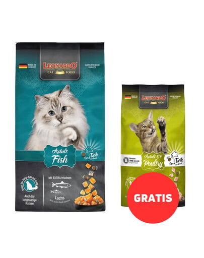 LEONARDO Adult Ocean Fish & Rice 7,5 kg + Futter 300g GRATIS