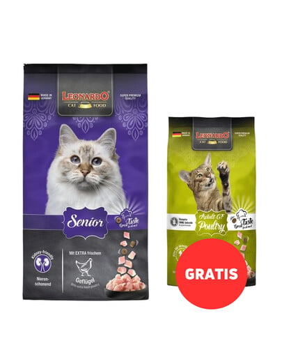 LEONARDO Senior 7,5 kg + Futter 300g GRATIS