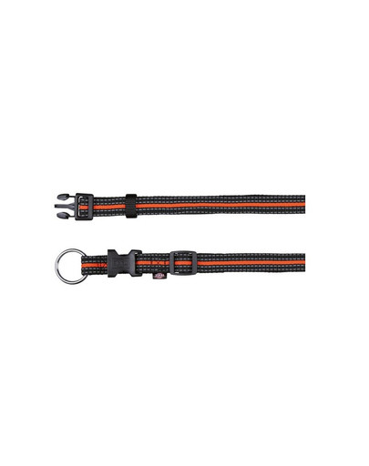 TRIXIE Fusion Halsband L-XL 40 – 65 cm / 25 mm orange