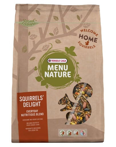 VERSELE-LAGA Menu Nature Squirrel's Delight 600g Mischung für Eichhörnchen